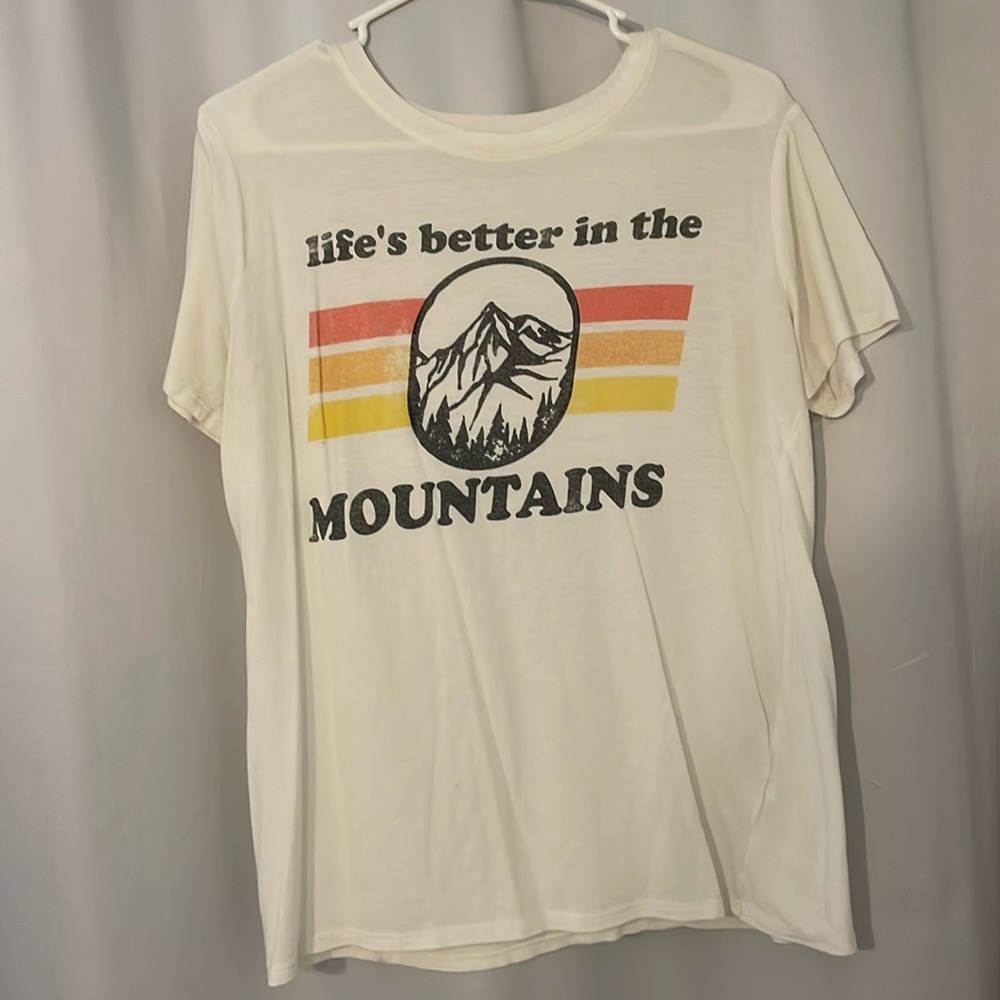 Life’s better in the mountains tee